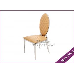 China Black Velvet French Dining Chair With Chrome Stainless Steel Material (YS-3) supplier