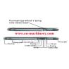 36mm Flexible Rubber Hoses Concrete Vibrator Hose/Concrete Vibrator Flexible Shaft 38mm*6m