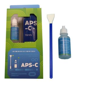 China 2 in 1 Portable 16mm Microfiber Sensor Swab Cleaning Kit Camera Cleaner DSLR Camera Cleaning Kit with Liquid wholesale