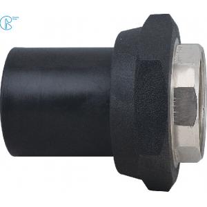 Light Weight HDPE Poly Pipe Connectors , HDPE Female Adapter For Plastic Water Pipe