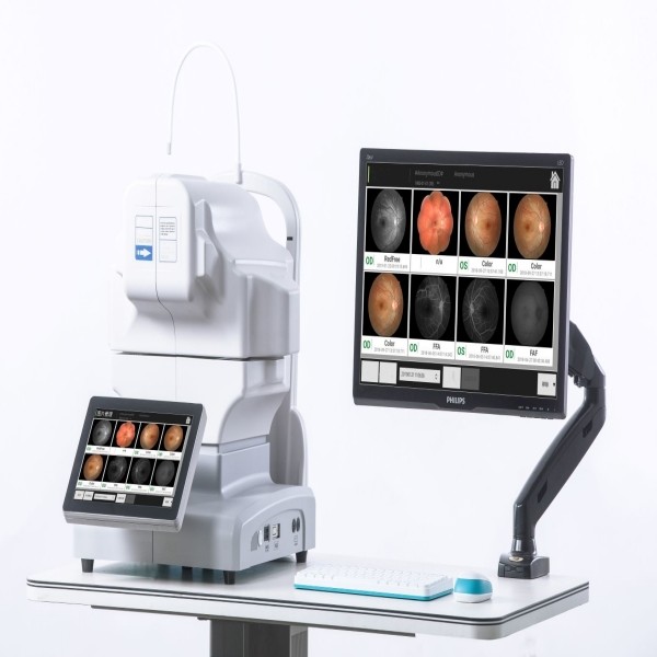 China Caméra de fond d'œil automatisée avec prise en charge DICOM 3.0 Manuel/Modes de mise au point automatique et alignement auxiliaire à double points supplier