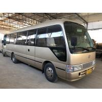 China 30 Seats Used Toyota Coaster Bus Hiace Bus With Diesel Engine on sale