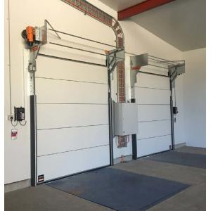 Compact Insulated Sectional Doors Flexible Space Efficiently Extremely Aesthetic