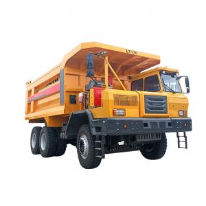 China HEKUANG 130t Mining Dump Trucks LT130 Huge Construction Truck Mine Card supplier