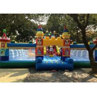 Huge Disney Inflatable Fun City Waterproof 16 X 9m For 3 - 15 Years Old Children