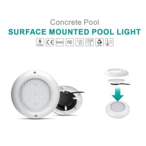 China 18W IP68 Surface Mounted LED Swimming Pool Lights Synchronous Control 520LM wholesale