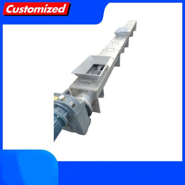High-Performance Screw Auger Conveyor For Accurate Feeding In Chemical And Machinery