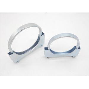 Galvanized Saddle Clamp U-Bolt Steel Exhaust Clamp For Pipe Size 2"