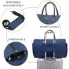Stylish Business Trips Travel Suit Carrier Bag Polyster Material PU Leather