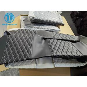 Golf Cart Front Rear PU Seat Cover For EZGO TXT / RXV