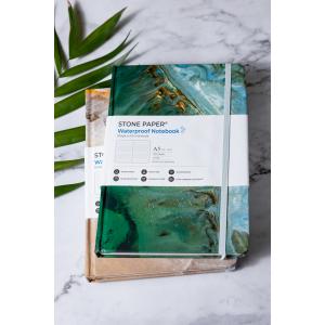 Eco-Friendly Waterproof Tear Resistant Stone Paper hardcover Notebook 20-30 Days Lead Time