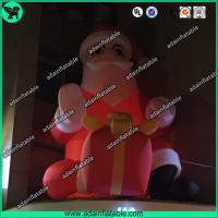 Inflatable Santa， Lighting Inflatable Claus,Inflatable Santa Claus With LED Light