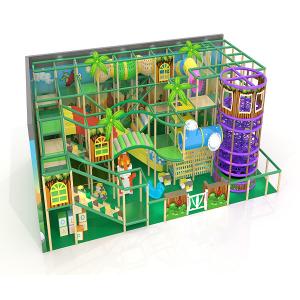 5m Kids Indoor Playground Equipment , 100m2 Small Indoor Play Structure