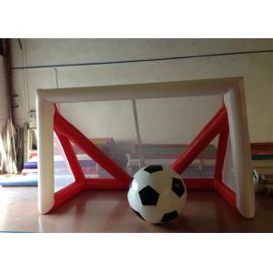 Children Inflatable Football Games Airtight inflatable goal for football games Children football score games