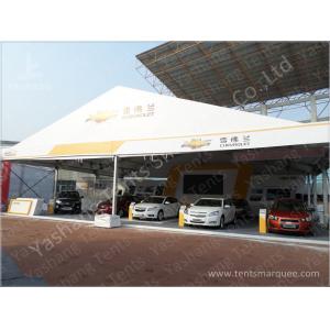 China 15x20 M 300 Sqm Clear Span Tent Rental With A Shaped Roof Top / Galvanized Steel Connector supplier
