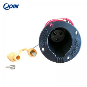 China Electric Golf Cart Charger Receptacle With Cables For DS Charger Parts supplier