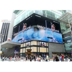 China Iron Waterproof Cabinet Outdoor LED Digital Signage 1.6mm Thickness PCB PH6 1/8 Scan supplier