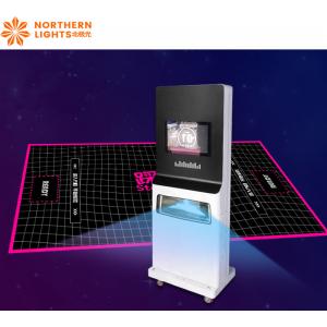China Fitness Center Mobile Interactive Floor Projector 5000lm All In One Machine supplier