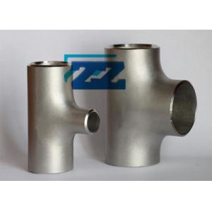 China ASTM A815 Duplex Stainless Steel Pipe Tee , UNS S32750 Elbow Tee Pipe Fitting supplier