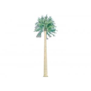 Monopole 30m Camouflaged Palm Tree Cell Tower ISO9001 Approved