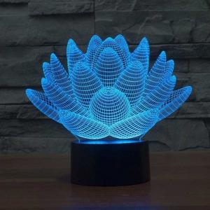 Changeable USB 188mm 3D Led Illusion Lamp 3d Illusion Decorative Lights