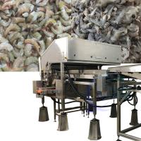 China Shrimp head and shell sorting machine cleaning machine processing plant assembly line Shrimp head removed on sale
