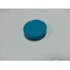 Blue Metal Food Grade Tin Containers , Click Clark Metal Box For Mints Packaging