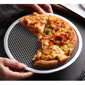 OEM Seamless Round Pizza Cooking Mesh Pizza Mesh Pan For Home Kitchen Restaurant