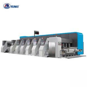 China Fixed Type Carton Flexo Printing Machine High Speed Slotting Die Cutting supplier