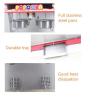 China Summer New Industrial Automatic Puffed Cinema Popcorn Machine with Wheels and Warmer wholesale