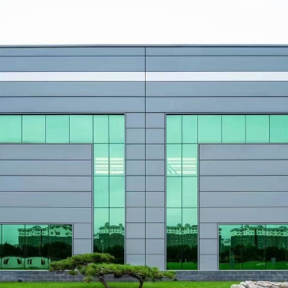 Steel Structure Workshop Pressure Treated Steel Material Temperature Control Functionality