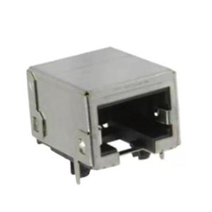 China Conectores Ethernet modulares Cat 5e con escudo negro RJ45 8 posición serie Molex 85505 wholesale