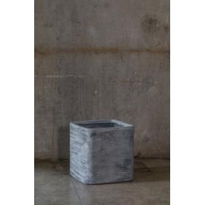 5inch Grey Square Plant Pots , Grey Square Plant Pots Indoor Outdoor