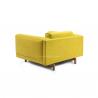 Bedroom Funiture Set Fabric Sectional Wooden Single Seater Sofa.