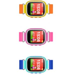 Child Smart Watch with 2G modem, Micro SIM card, 1.44 inch Screen, LBS location, Healthy pedometer, Voice Chat etc.