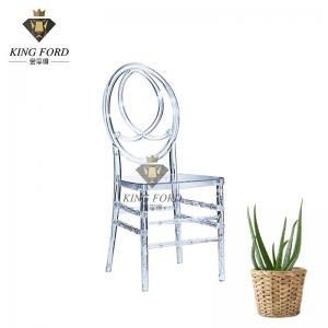 Exquisite Polycarbonate Resin Coloured Perspex Wedding Plastic Chairs OEM
