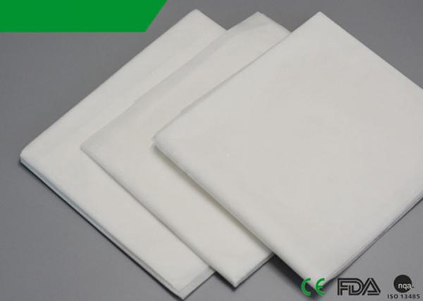 Dust Free Flat Disposable Stretcher Sheets Non Woven Massage 40''X90'' White