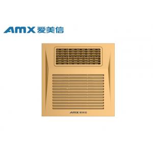 Bathroom Ceiling Heater And Exhaust Fan Full Plastic Structure With PTC Heater