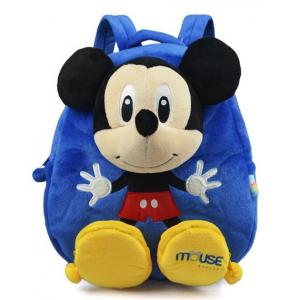 China Blue Personalised Mickey Mouse Backpack For Toddler ,  Eco Friendly supplier