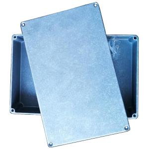 China 1590DD Bare Diecast Aluminum Enclosures / Box Electric Parts 7.39*4.7*1.46 supplier