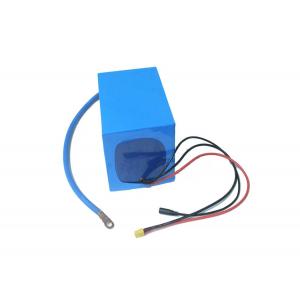 Blue Lithium Ion Battery For Motorcycle Lifepo4 36v 50v Charger For UPS