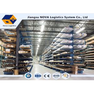 China Single / Double Side Storage Heavy Duty Cantilever Rack With Steel Materials supplier