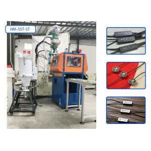 Waxed Cotton Rope Plastic Injection Moulding Machine With Hot Stamping / Crusher