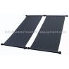 Black Outdoor Plastic Solar Swimming Pool Heaters UV Stable High Efficient