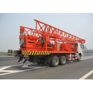 China 45kw 1300m Depth Core Drill Rig Truck Mounted R4105P  For Water Well supplier