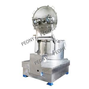 Stainless Steel plate centrifugal equipment for CBD Flower Oil Extractor