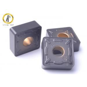 China CVD Coating Tungsten Carbide Inserts , Carbide Turning Inserts For Steel Machining supplier