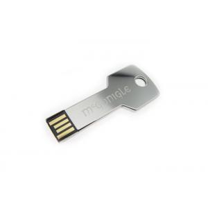 China Full Color Key Shape 8gb USB Flash Pen Drive , Reading Speed 9-13mb/S supplier