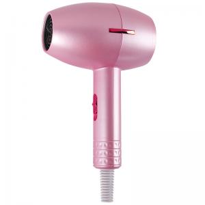 Pink Color Fashion Cylindrical Type OEM Custom Light Weight Hair Dryer Mini Dual Voltage Blow Dryer With Overheating Pro