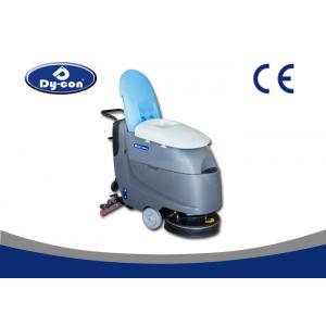 Iron Handle Push Commercial Ceramic Tile Floor Cleaning Machine Brush Assisted Driving